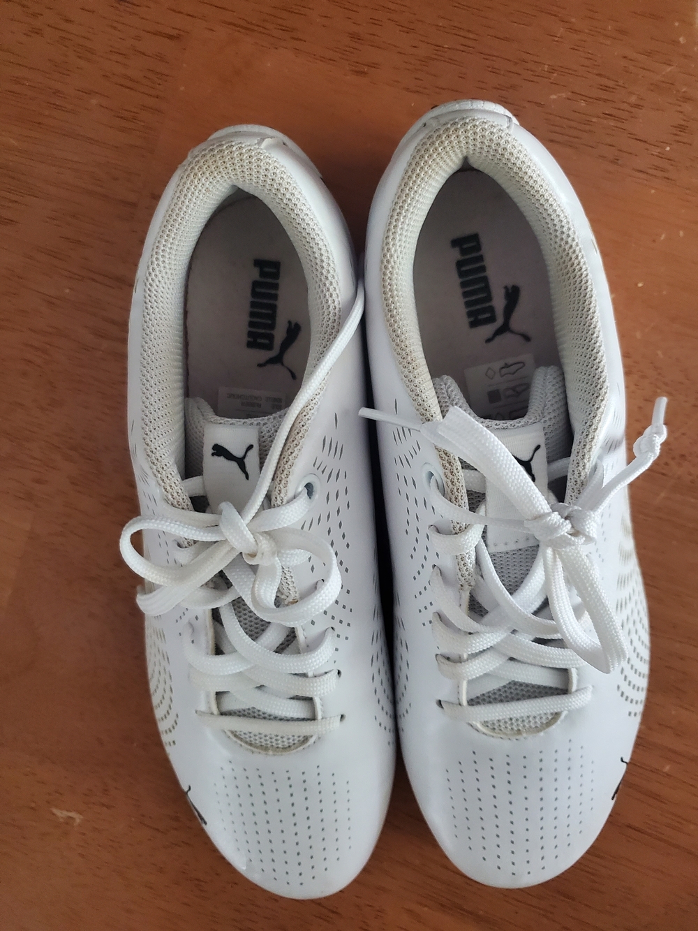 Puma White Women's Athletic Lace-Up Sneakers